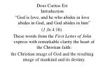 Deus Caritas Est Introduction - slide 1