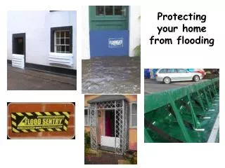 Protecting your home from flooding