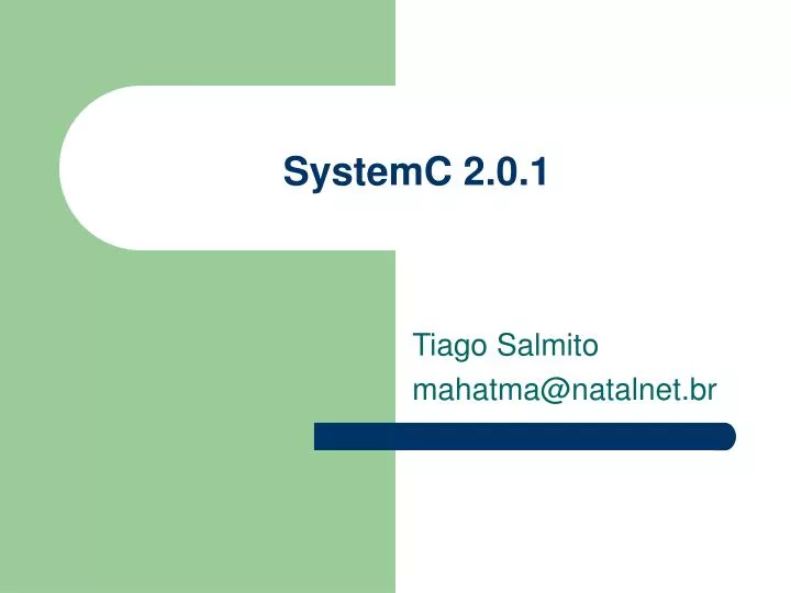 systemc 2 0 1