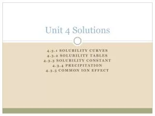 unit 4 solutions