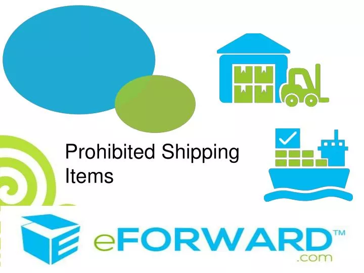 prohibited shipping items