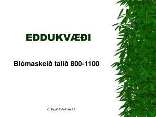 eddukv i