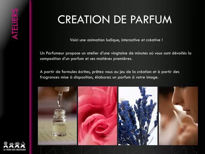 creation de parfum