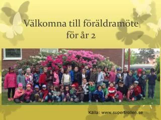 v lkomna till f r ldram te f r r 2