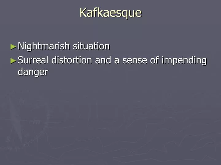 kafkaesque