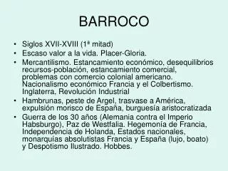 barroco