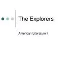 The Explorers - slide 1