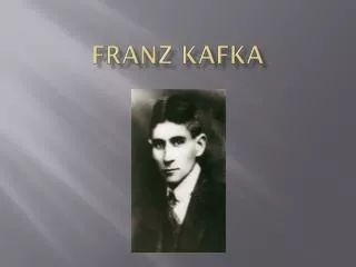 franz kafka
