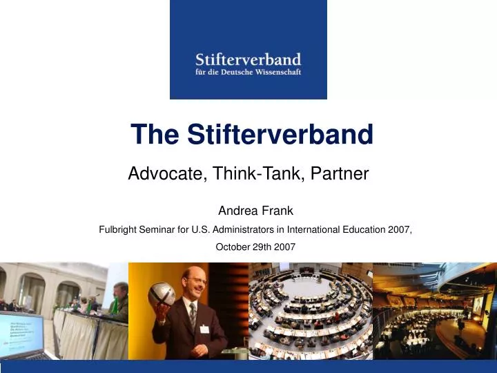 the stifterverband