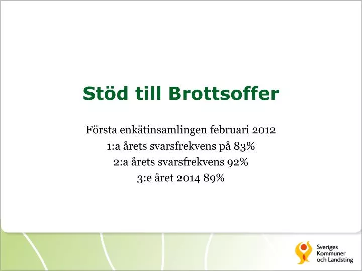 st d till brottsoffer