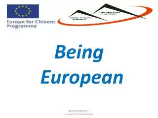 Being European