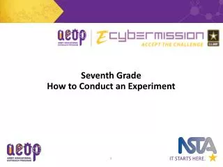 Seventh Grade How to Conduct an Experiment