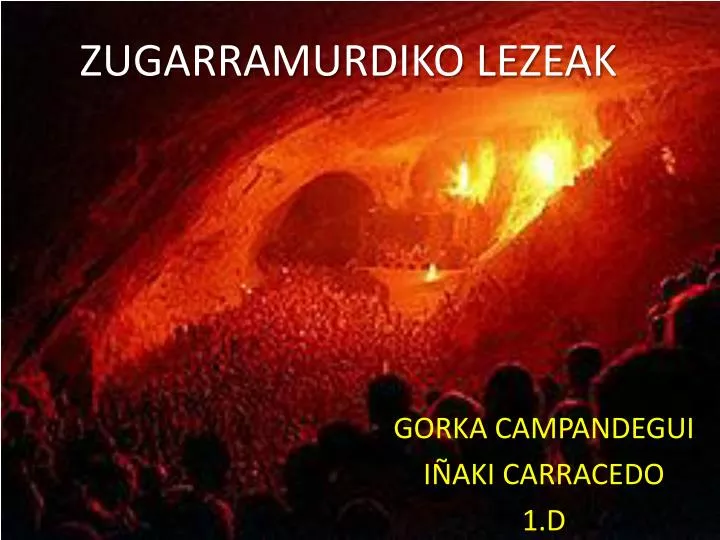 zugarramurdiko lezeak