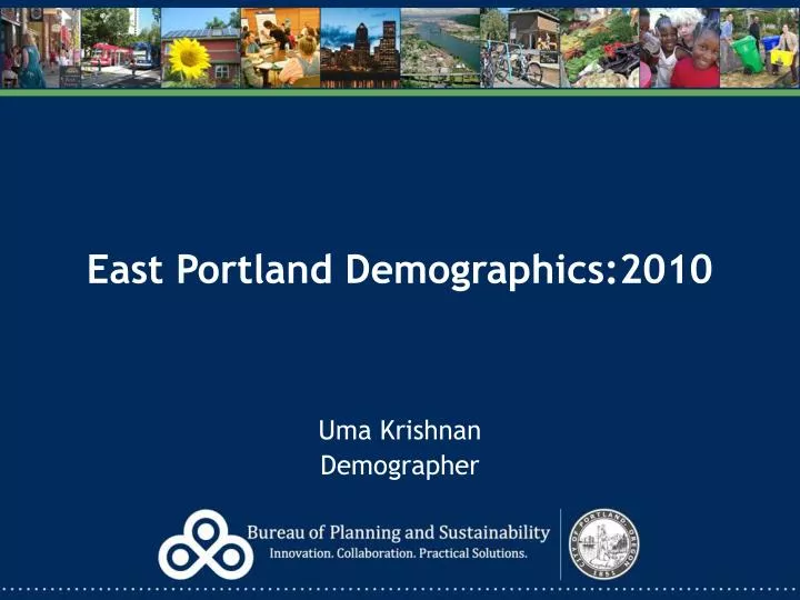 east portland demographics 2010