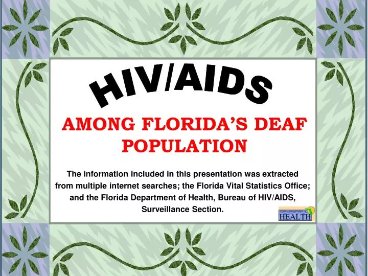 among florida s deaf population