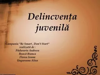 delincven a juvenil