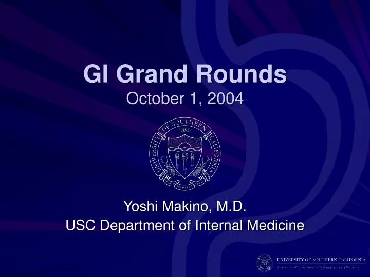 gi grand rounds october 1 2004