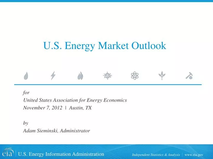 u s energy market outlook