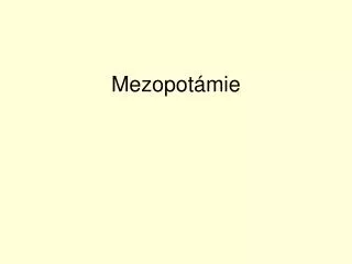 mezopot mie