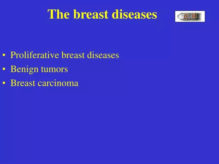 the breast diseases