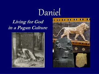 Living for God in a Pagan Culture