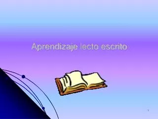 aprendizaje lecto escrito
