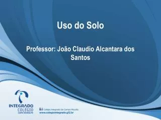 uso do solo