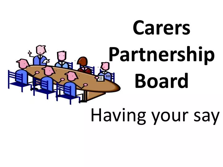 carers partnership board