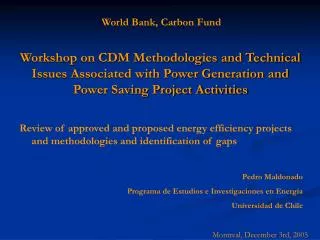 World Bank, Carbon Fund