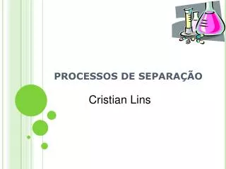 processos de separa o