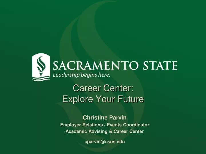 career center explore your future
