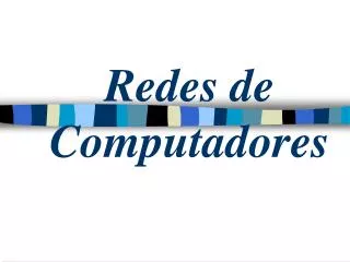 redes de computadores