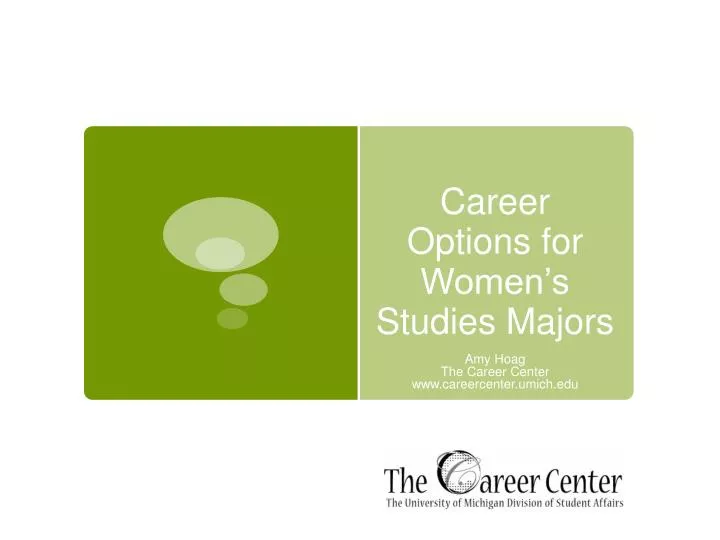 career options for women s studies majors