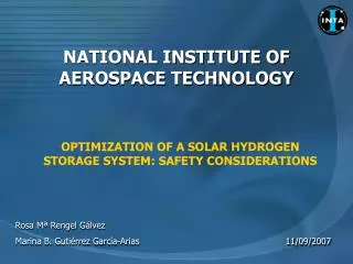 NATIONAL INSTITUTE OF AEROSPACE TECHNOLOGY