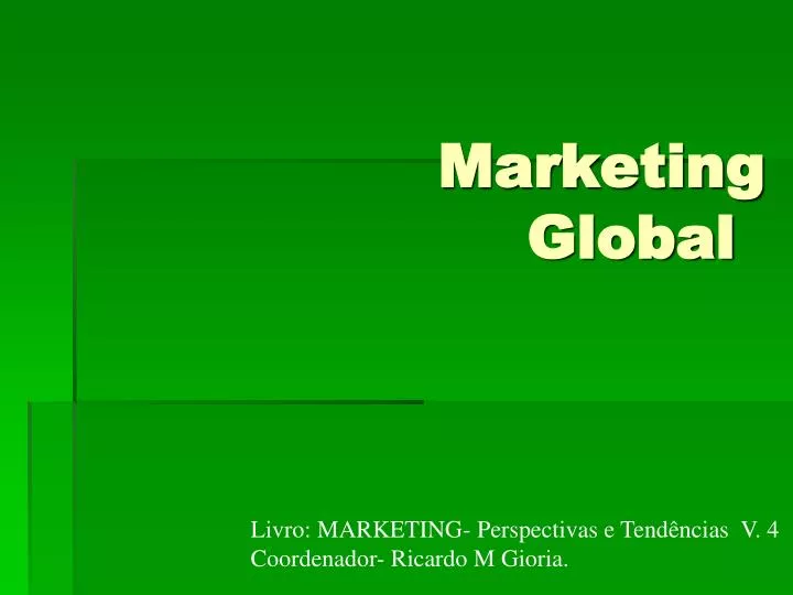 marketing global