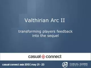 Valthirian Arc II