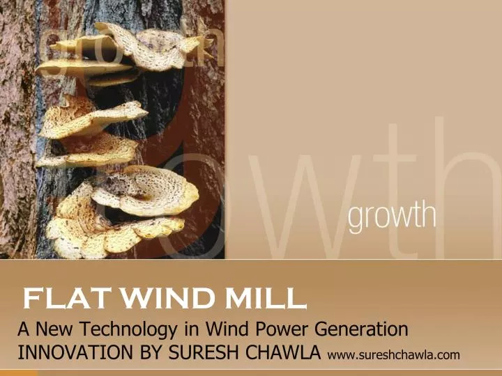 flat wind mill