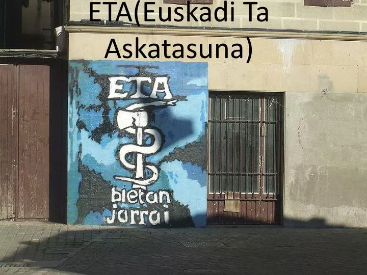 eta euskadi ta askatasuna