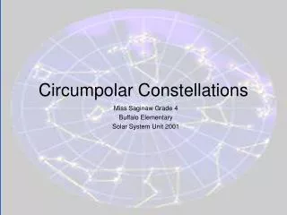 Circumpolar Constellations