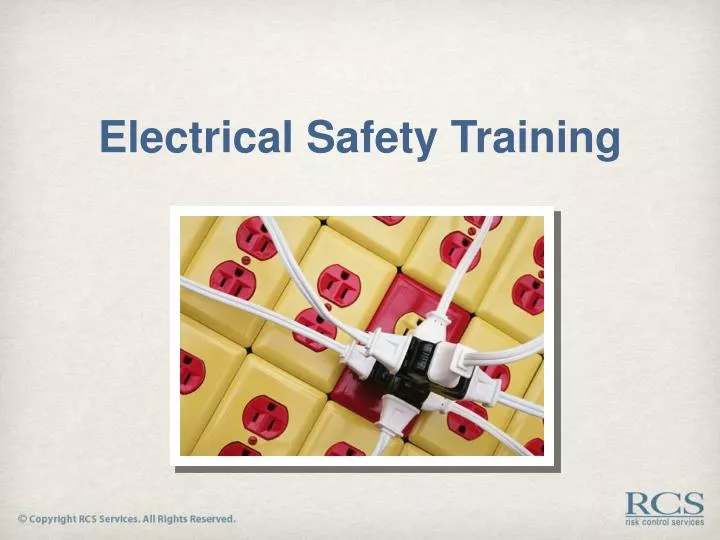 electrical safety training