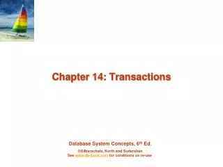 Chapter 14: Transactions