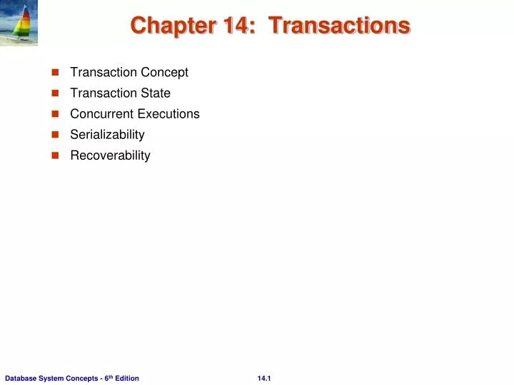 chapter 14 transactions