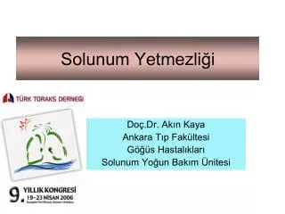solunum yetmezli i