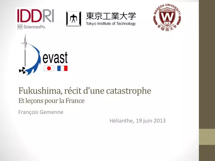 fukushima r cit d une catastrophe et le ons pour la france