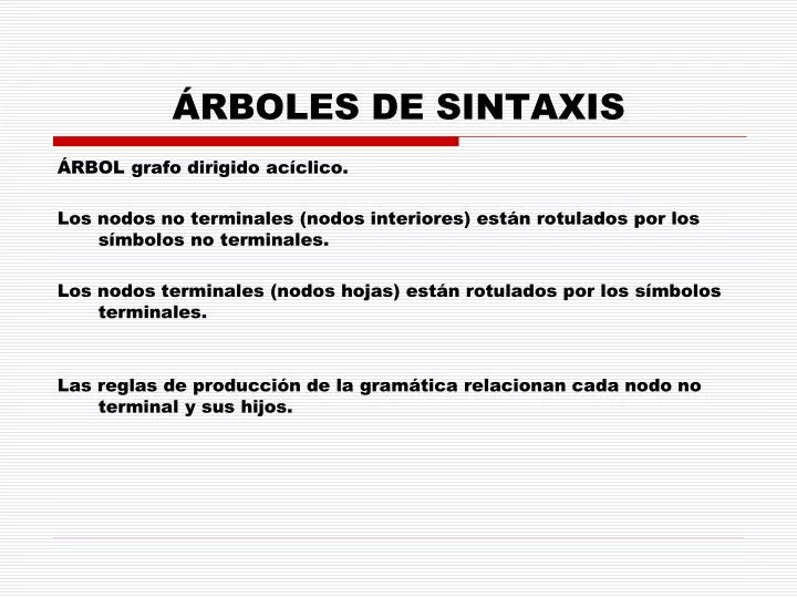 rboles de sintaxis