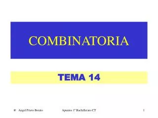 combinatoria