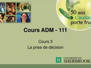 cours adm 111