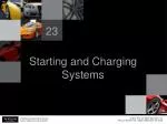 Starting and Charging Systems - slide 1