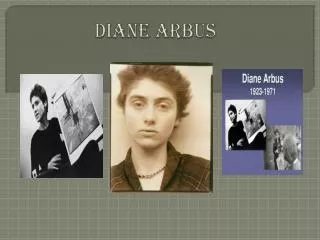 diane arbus