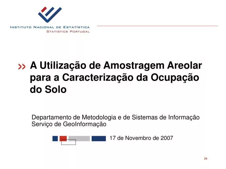 departamento de metodologia e de sistemas de informa o servi o de geoinforma o